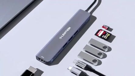 ویدئو معرفی هاب هشت پورت USB-C لنشن مدل CE18s