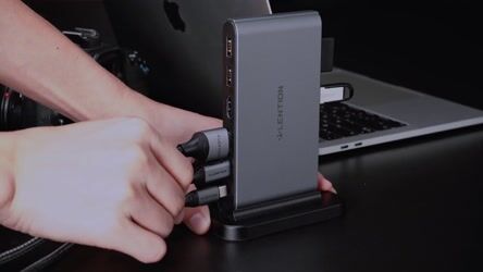 ویدئو معرفی داک استیشن USB-C لنشن مدل D62