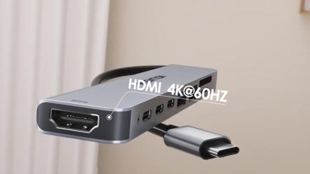 ویدئو معرفی هاب هشت پورت USB-C لنشن مدل CE19