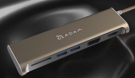ویدئو معرفی هاب پنج پورت USB-C آدام المنتس مدل Casa Hub A03