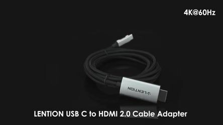 ویدئو معرفی کابل USB-C به HDMI لنشن مدل CU707
