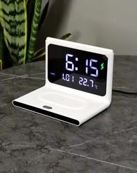 ویدئو آنباکس پد شارژ بیسیم و ساعت رومیزی رسی مدل RLS-L12