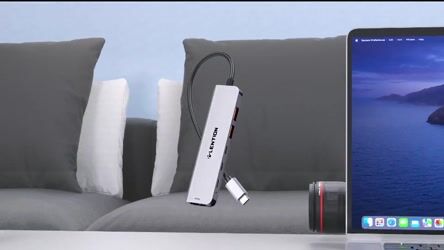 ویدئو معرفی هاب شش پورت USB-C لنشن مدل CE37