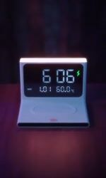 ویدئو معرفی پد شارژ بیسیم و ساعت رومیزی رسی مدل RLS-L12