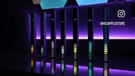 ویدئو معرفی  لایت بار اکولایزر هوشمند RGB مدل Nicheetah