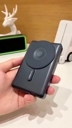 ویدئو معرفی پاوربانک مگنتی 10000 میلی آمپر Recci مدل RPB-W19