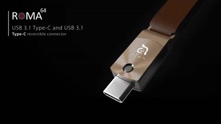 ویدئو معرفی فلش USB و USB-C آدام المنتس مدل ROMA