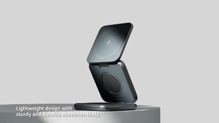 ویدئو معرفی استند شارژ بیسیم چند کاره آدام المنتس مدل Mag 3