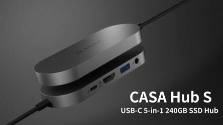 ویدئو معرفی هاب چهار پورت USB-C آدام المنتس مدل Casa Hub S